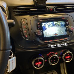 Alfa Romeo Giulietta 5" Uconnect - Bakkamera lsning