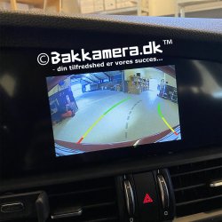 Alfa Romeo Giulia - Bakkamera lsning