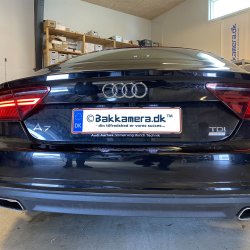 Audi A7 - Bakkamera l�sning