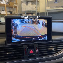 Audi A4 - Bakkamera l�sning