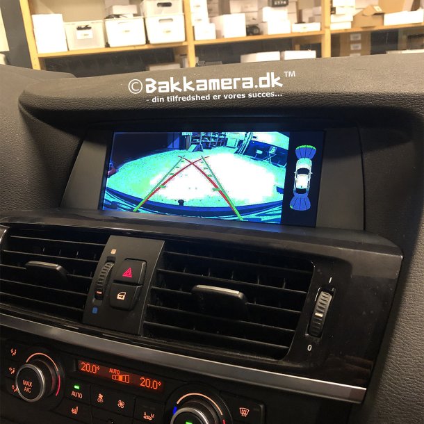 BMW X3 - Bakkamera lsning