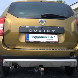 Dacia Duster med MediaNav - Bakkamera lsning