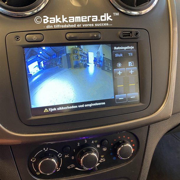 Dacia Duster med MediaNav - Bakkamera lsning