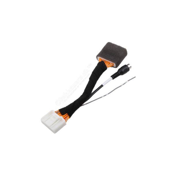 24 pin adapterstik for tilslutning af bakkamera til Renault, Dacia, Opel Medianav monitor