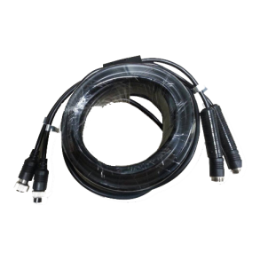 Kabel til kamera, 4PIN HAN / HUN forlngerkabel til kabelfrt kamera, 10 meter **DOBBELT STIK **