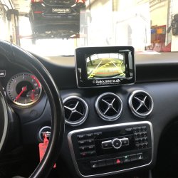 Mercedes A-Klasse 2018 - Bakkamera l�sning