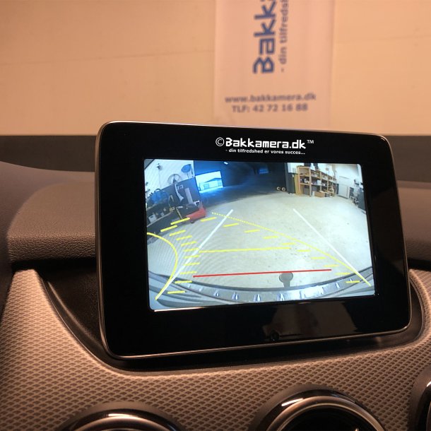 Mercedes B-Klasse - Bakkamera l�sning (W246)