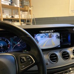 Mercedes E-Klasse(W213) stc. - Bakkamera l�sning 