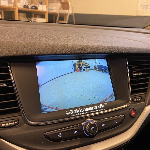 Opel Astra - Bakkamera lsning