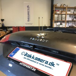 Peugeot 308 - Bakkamera lsning