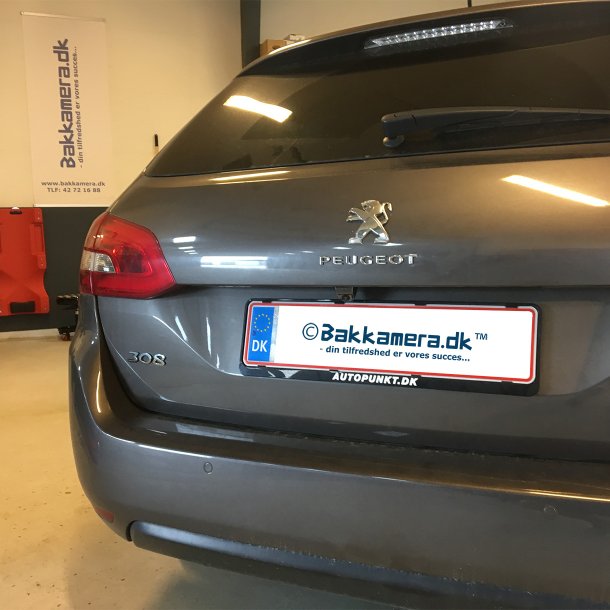Peugeot 308 - Bakkamera lsning