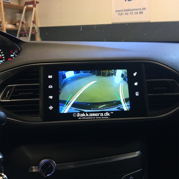 Peugeot 308 - Bakkamera lsning