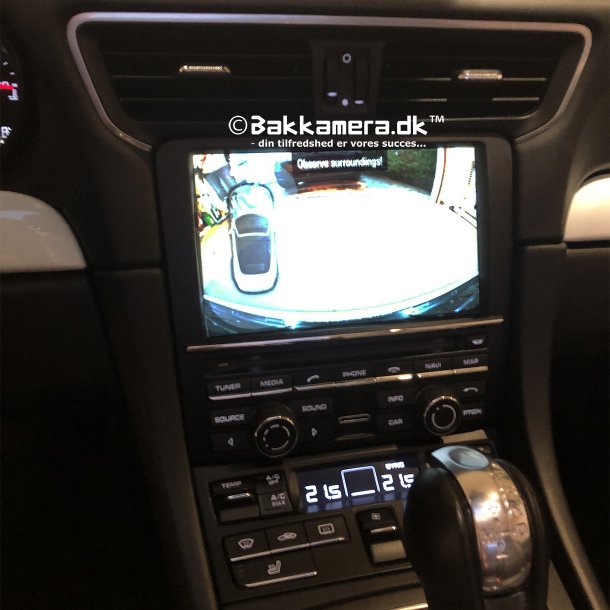 Porsche 911 Carrera - Bakkamera lsning