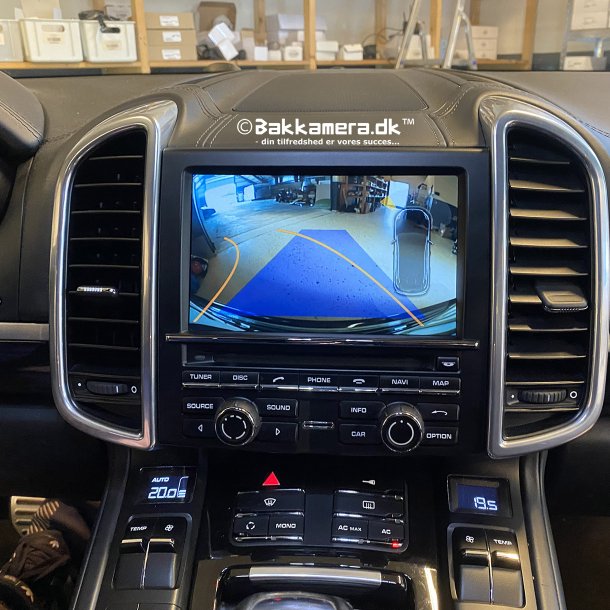Porsche Cayenne - Bakkamera lsning