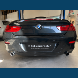 Bakkameral�sning til BMW 640i / F12 med NBT anl�g