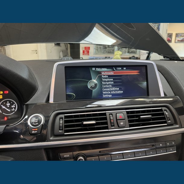 Bakkameral�sning til BMW 640i / F12 med NBT anl�g