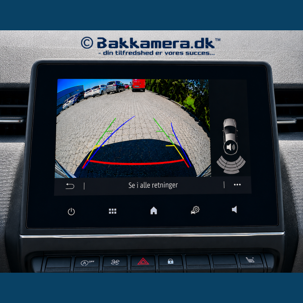Bakkameral�sning, Renault Clio med Easylink anl�g